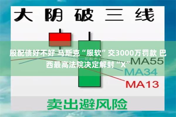 股配债好不好 马斯克“服软”交3000万罚款 巴西最高法院决定解封“X”