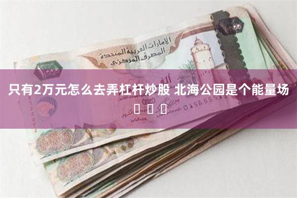 只有2万元怎么去弄杠杆炒股 北海公园是个能量场 ​​​